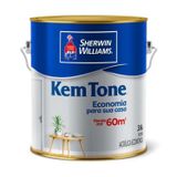 Tinta Acrílica Kem Tone Branco Gelo Galão 3,6l - Econômica - Interior - Base D&#39;água