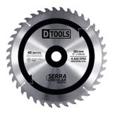 Serra Circular 12&#39;&#39; 40 Dentes Vídea Para Madeira - Dtools 305mm 30mm 4400 Rpm