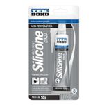 Silicone Alta Temperatura Cinza 50g - Adesivo Selante Tixotrópico Para Motor E Caixa De Câmbio