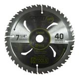 Serra Circular Speed Pro 7 1/4&#39;&#39; 24 Dentes (185x1,4mm) - Dtools