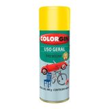 Spray Tinta Amarelo Fosco Uso Geral 400ml - Colorgin