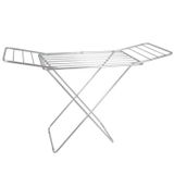 Varal De Chão Alumínio Com Abas 153x56cm - Comporta 8,16m De Roupas