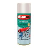 Spray Metálico Prata Real Colorgin Uso Geral - Tinta Secagem Rápida 400ml