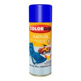 Spray Colorgin Plásticos Azul Oceano 350ml - Para Pvc, Acrílicos, Madeira E Metal