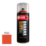 Spray Colorgin Arte Urbana Laranja 900 - Tinta Acrílica Fosca 400ml
