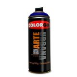 Spray Arte Urbana Azul Marinho 983 Colorgin Tinta Acrílica Fosco Alvenaria Concreto Madeira 48 Cores
