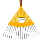 Vassoura Para Grama Com Palheta Em Aço 380mm - Dtools