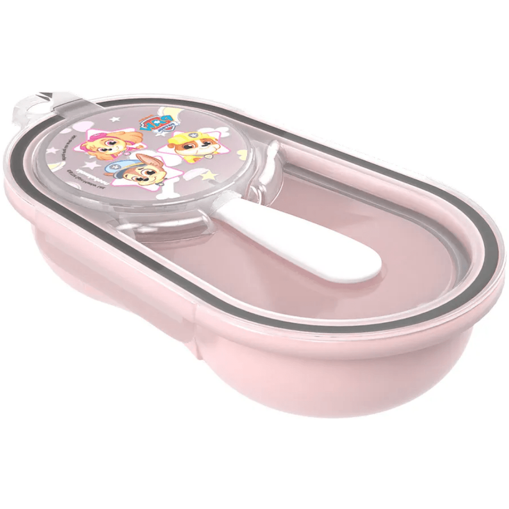 Pote Papinha Com Colher Da Patrulha Canina Plasutil