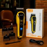 Maquina De Cabelo Digital Para Corte E Acabamento