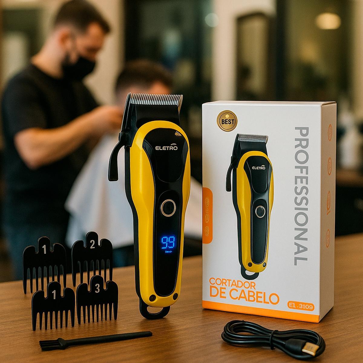 Máquina De Cabelo Recarregável Ideal Para Corte Fino - Carrefour