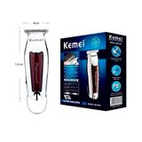 Maquina Profissional Kemei Leve E Compacta