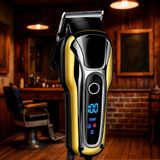 Maquina De Cortar Cabelo Digital Profissional Bivolt