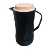 Garrafa Térmica 1litro Preta Garrafa De Cafe Chá