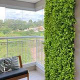 11 Placas Grama De Eucalipto Artificial 60x40 Decoração De Jardim Vertical Em Apartamento E Comércios