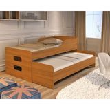 Cama Solteiro Com Cama Auxiliar Elis Economia De Espaço Com Elegância