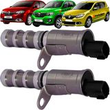 Par Kit 2 Solenoide Comando Renault Logan Sandero Kwid 1.0