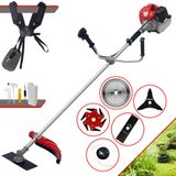 Roçadeira Cg520p À Gasolina 2t 52cc 2,2hp Completa Com Carretel De Nylon E Lâmina 2 Pontas + Extra Lâmina 3 Pontas, Lâmina 6 Pontas E Lâmina 40