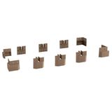 Multiuso Quarto Kit 10 Pés Pvc B112 Nature - Kappesberg