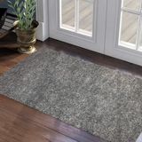 2 Tapete Porta Capacho Antiderrapante 40x75 Plain Liso Cz