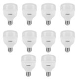 10 Lâmpadas Alta Potência Tkl 225 40w 3000k E27 Taschibra