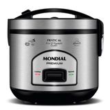 Panela Elétrica De Arroz Mondial Pe-43-6x Preto Inox 110v