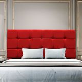 Cabeceira Estofada Cama Box Casal 160 Cm Costa Rica Suede