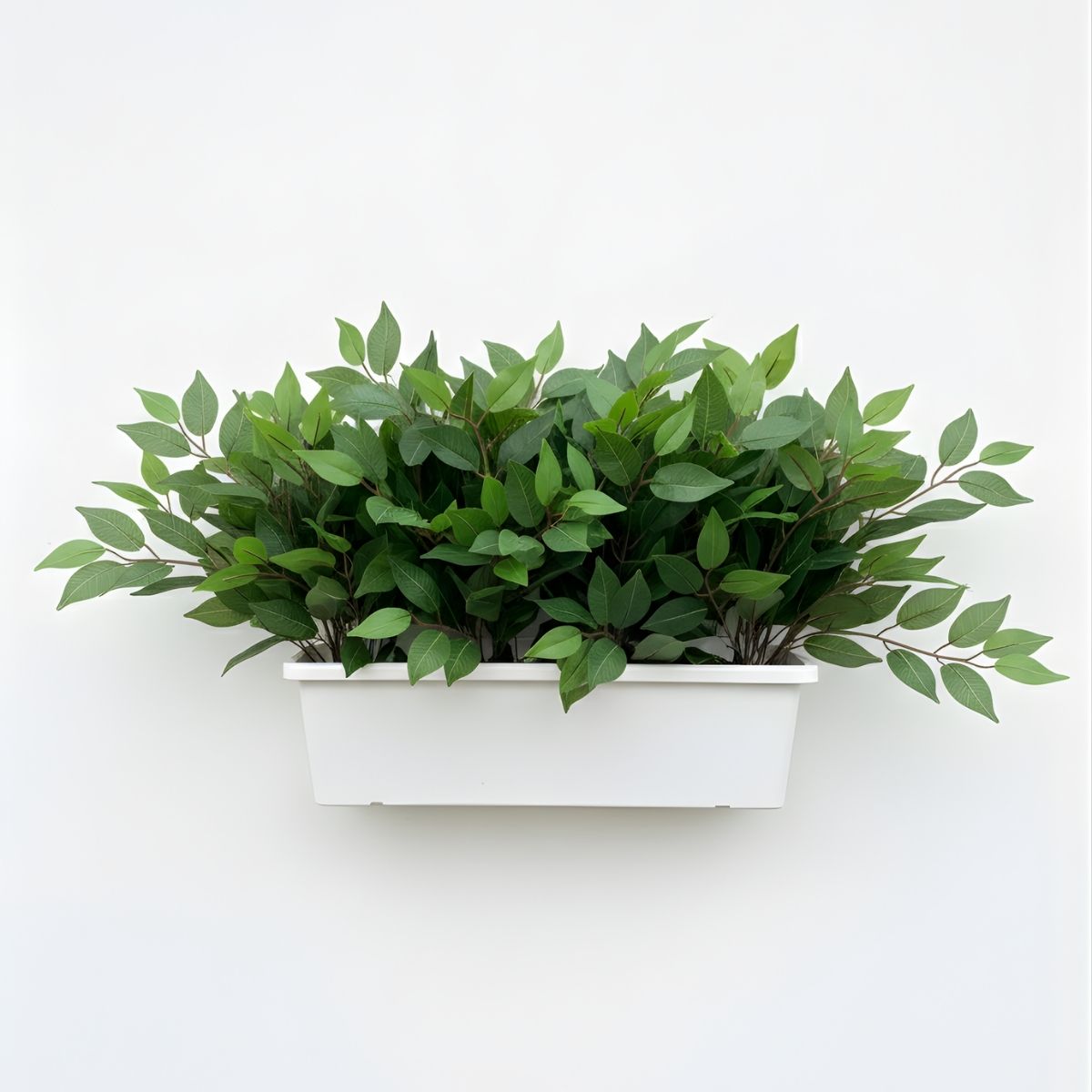 6 Folhas Fícus Artificial Para Criar Árvores Aparência Realista Decoração Interna Galhos 55x45cm