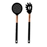 Utensílios De Cozinha Silicone Rose Gold 2 Peças Casambiente