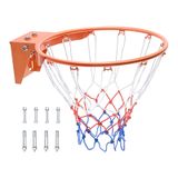 Cesta De Basquete Vevor Montada Na Porta De Parede Q235 Com Rede De 18 Polegadas