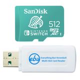 Cartão Microsd Sandisk 512gb Para Nintendo Switch/nintendo Switch Lite