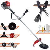 Roçadeira Multifuncional Anmax Cg520p À Gasolina 2t 52cc 2,2hp Com Carretel + Faca 2 Pontas + Faca 3 Pontas + Faca 6 Pontas + Faca 80 Dentes + Trim