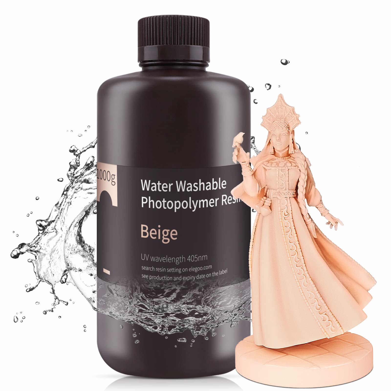 Resina De Impressora 3d Lavável Com Água Elegoo Para Marte, Saturno, Júpiter