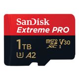 Cartão De Memória Sandisk Extreme Pro Microsdxc Uhs-i 1tb + Adaptador