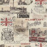 Papel De Parede Les Aventures 51135407 - Rolo 10m X 0,53m