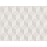 Papel De Parede Inspire Geométrico 3d Bege E Creme 220363