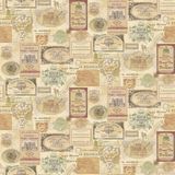 Papel De Parede Kitchen Recipes G12281 - Rolo 10m X 0,53m