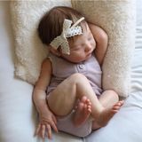 Bebê Reborn Laura Pintura 3d- Artesanal- 50 Cm