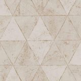Papel De Parede Infinity Pirâmide Bege If3103 - Rolo 10m X 0,53m