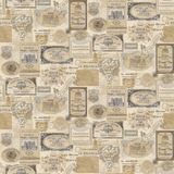 Papel De Parede Kitchen Recipes G12282 - Rolo 10m X 0,53m
