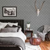 Papel De Parede Soho Têxtil Moderno 25512 - Rolo 10m X 0,53m