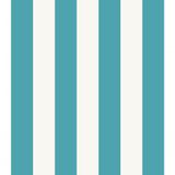 Papel De Parede Line Art Listrado Azul Hk190102 - Rolo 10m X 0,53m