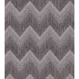 Papel De Parede Infinity Chevron Énico Cinza If3002 - Rolo 10m X 0,53m