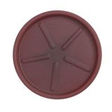 Prato De Vaso Redondo 36 X 3 Cm Cor 32 - Antique Vermelho