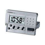 Relógio De Viagem Casio Led Digital Pq10d-8 Com Alarme E Luz Noturna