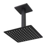 Ducha Para Banheiro Teto Cubit Meber Metais Preto Matte