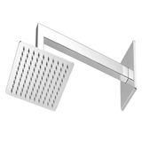 Ducha Para Banheiro Parede Cubit Meber Metais Cromado