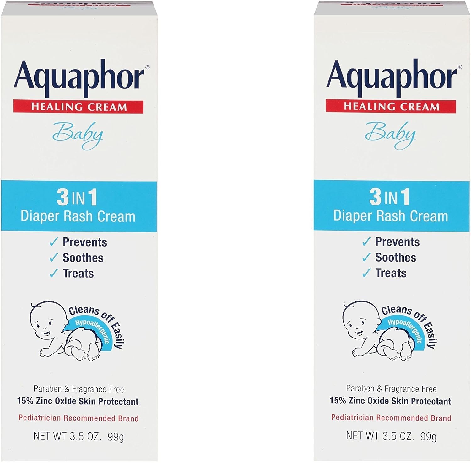 Creme Para Assaduras Aquaphor Baby 100ml (pacote Com 2)