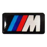 Emblema Adesivo Resinado Bmw M 2x1 Cms Cor Adesivo Volante