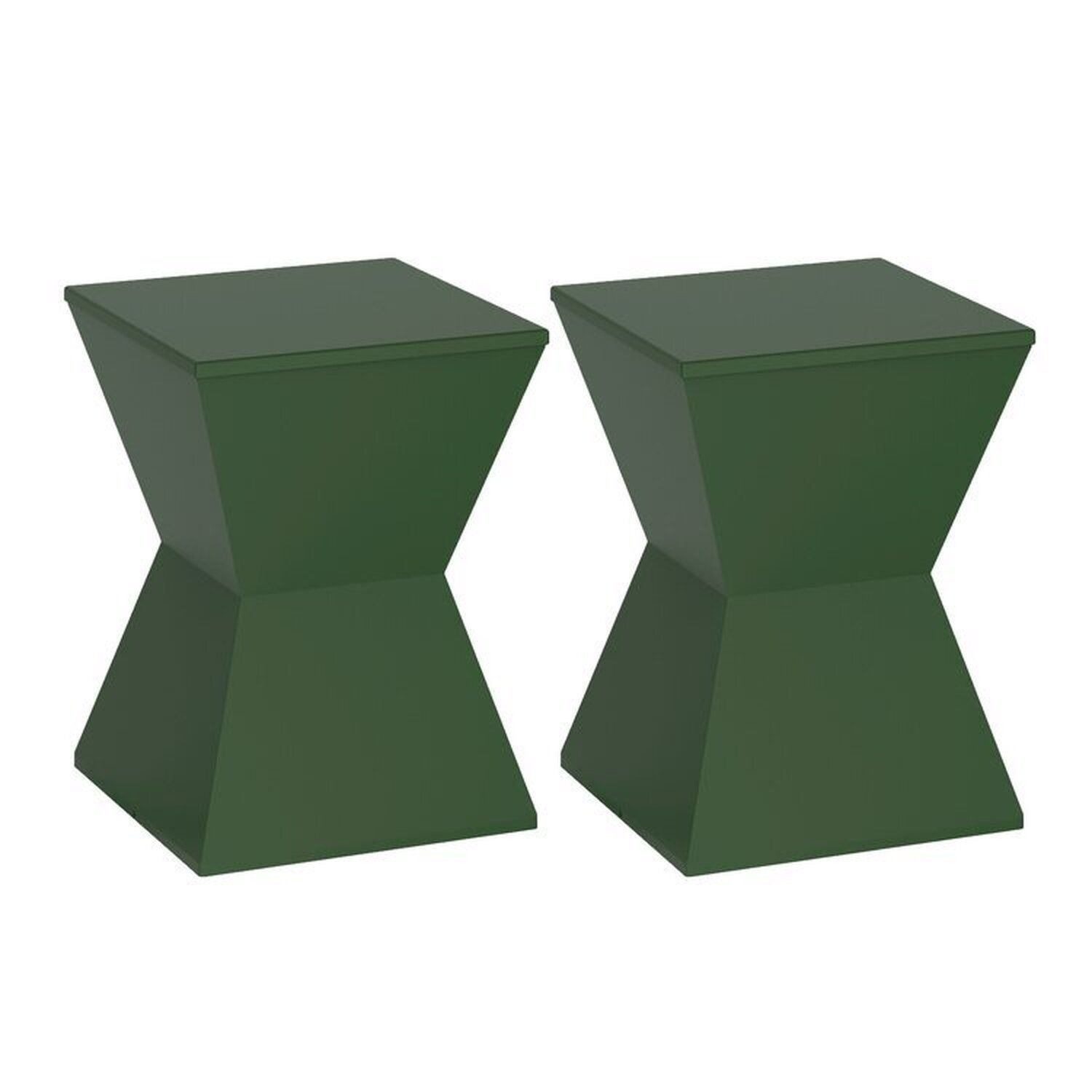 Conjunto Com 2 Banquetas Nitro Verde Alecrim