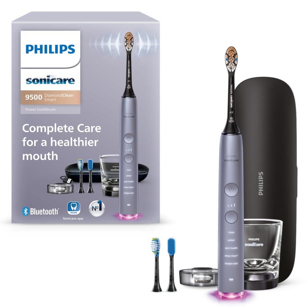 Escova De Dentes Elétrica Philips Sonicare Diamondclean Smart 9500